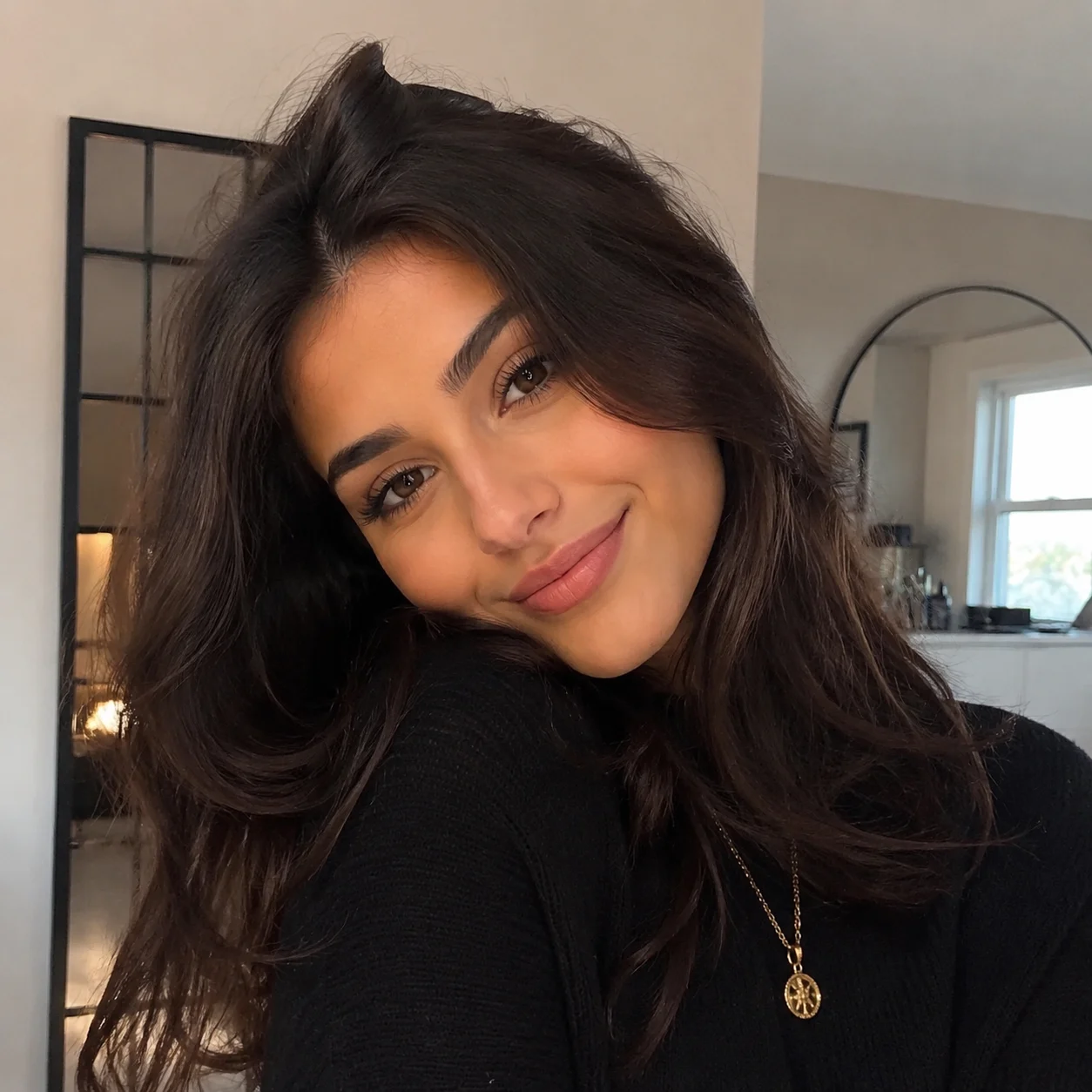 Selfie input for AI Face Rater