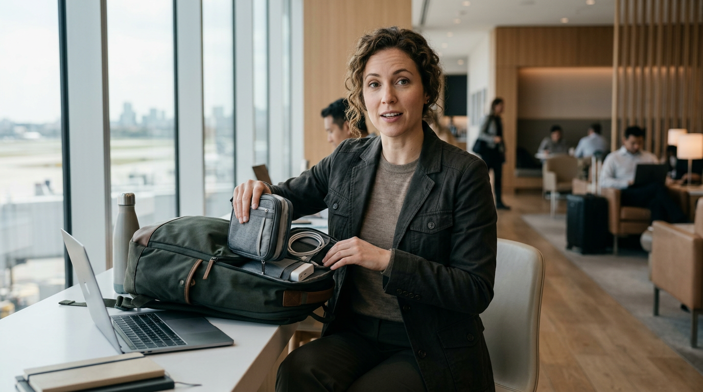 Travel presenter actor reference for YouTube product ad example