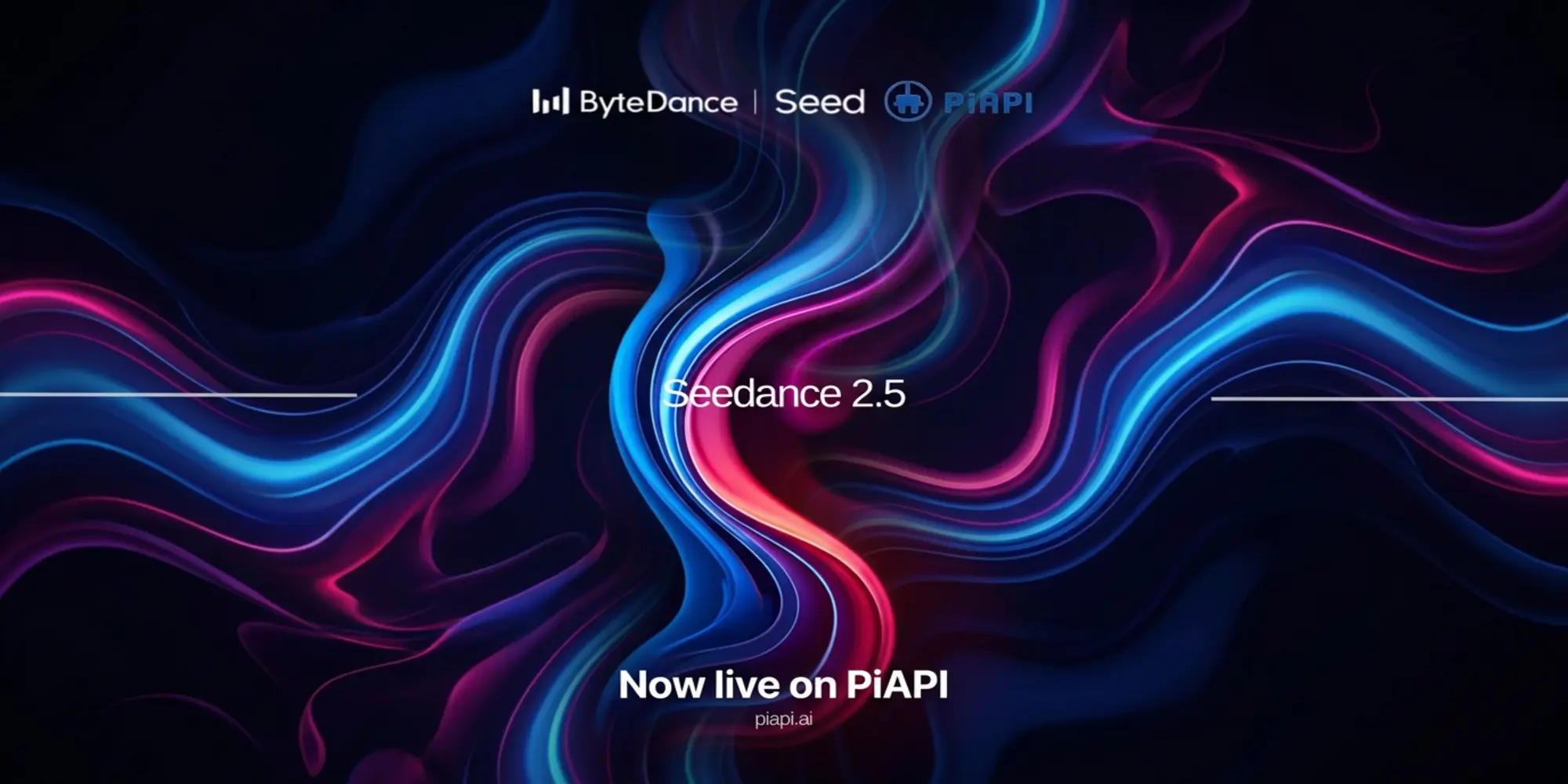 Seedance 2.5 API specifications on PiAPI
