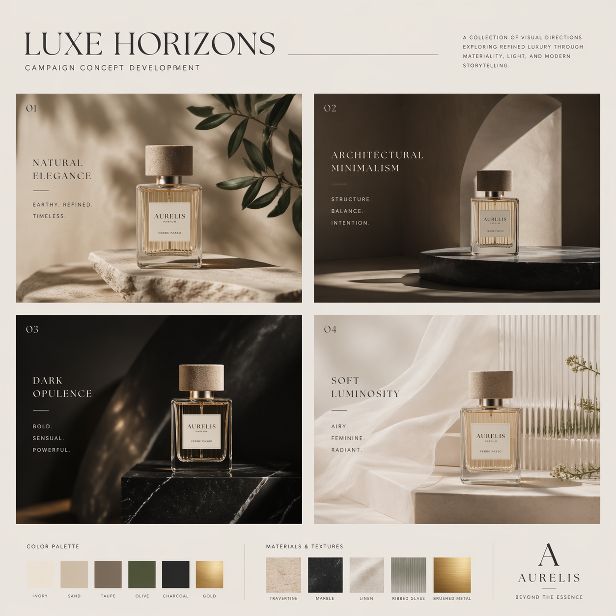 GPT Image 2.0 luxury campaign moodboard