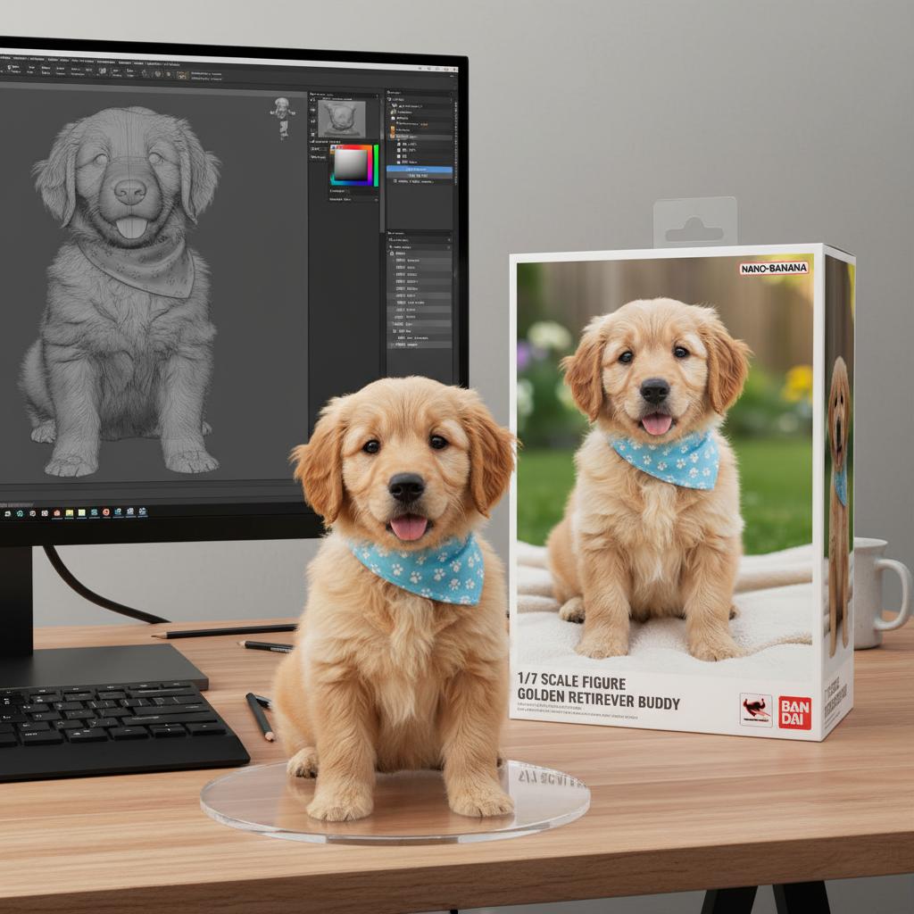 AI-generated images showcasing Nano Banana capabilities - diverse styles and high-quality results